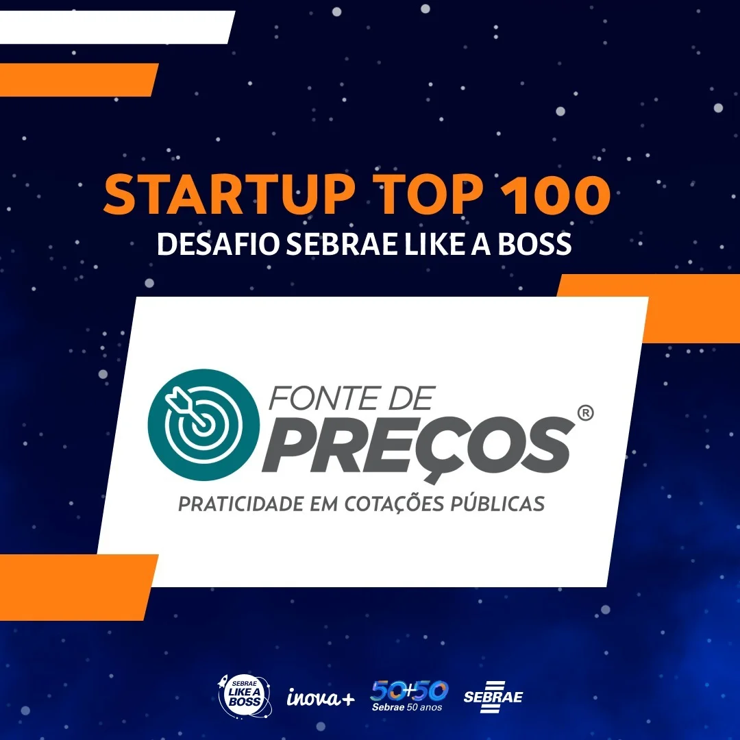 Fonte de Preços se Destaca no Sebrae Like a Boss