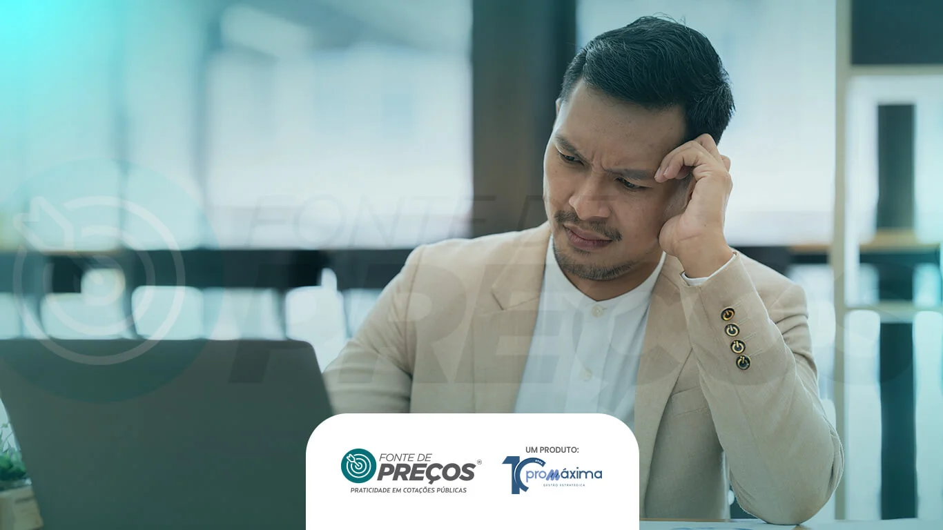 Principais erros cometidos na pesquisa de preços