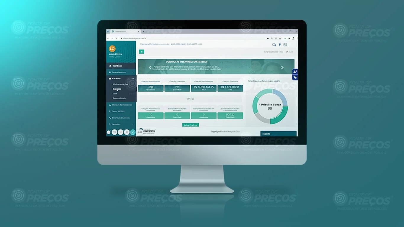 Banco de Preços Para Licitações