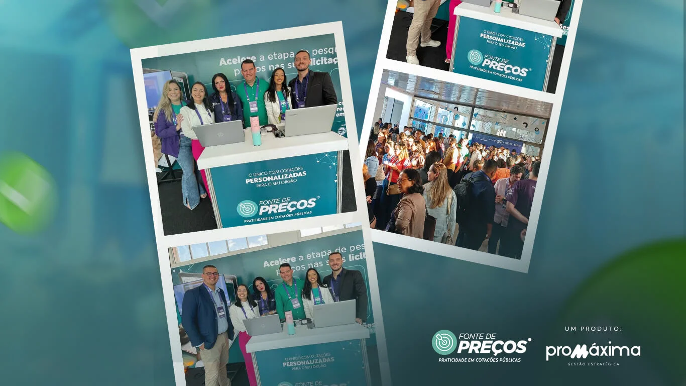 Compras Públicas Summit 2ª edição tem participação do Fonte de Preços