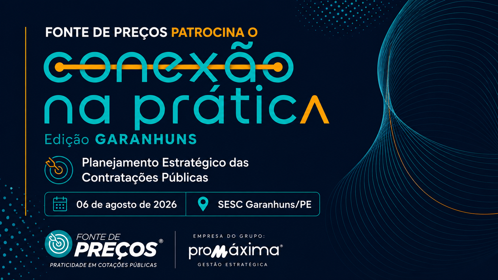 Fonte de Preços patrocina evento sobre planejamento de compras públicas em Garanhuns