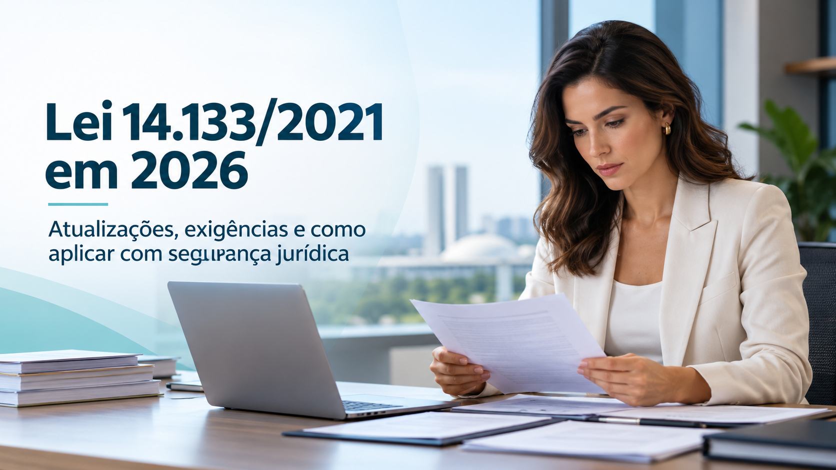 Lei 14.133/2021 em 2026: atualizações, exigências e como aplicar com segurança jurídica